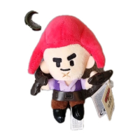 Brawl Stars Colt plush keychain with keyring