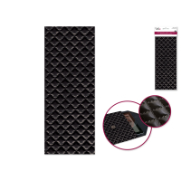 Leatherette Crop-It Sticker Black