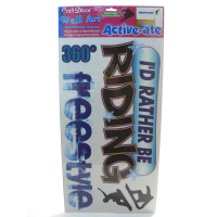 Wall Art Stickers Snowboarder 60x32cm