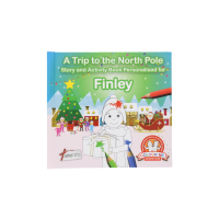 A Trip To The North Pole Finley Book cover