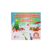 A Trip To The North Pole Freddie Colouring Book