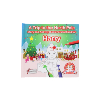 A Trip To The North Pole Harry Book close-up