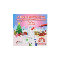 A Trip To The North Pole Isla Book, front cover