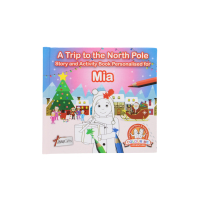 A Trip To The North Pole Mia Book for children