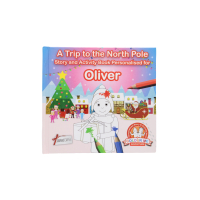 A Trip To The North Pole Oliver Book cover
