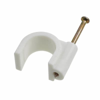 Tower 4mm cable clips for secure cable management