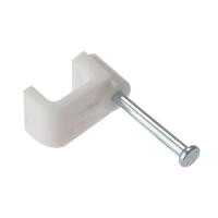 Tower Cable Clip 0.75mm Oval for electrical installations