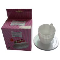 Bake and Serve Teacup Shaped Cupcake Cases