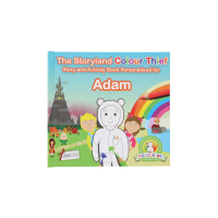 The Storyland Colour Thief Book featuring Adam character