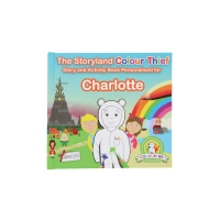 The Storyland Colour Thief Book featuring Charlotte character