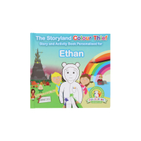 The Storyland Colour Thief Book featuring the character Ethan