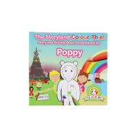 The Storyland Colour Thief Book personalised with name Poppy