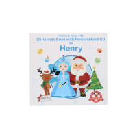 Christmas Book with Personalised CD Henry for children