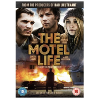 The Motel Life DVD featuring Emile Hirsch and Stephen Dorff