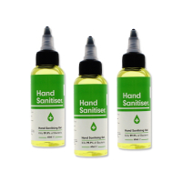 60ML Hand Sanitiser Gel clear bottle