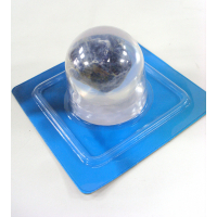 Grey stone marble ball decoration