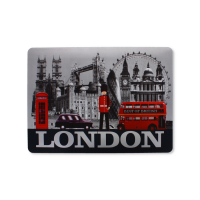 Four pack of London placemats with British landmarks