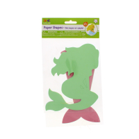 24pc Mermaid Diecut Paper Shapes for crafting