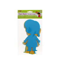 24pc Girl & Baby Diecut Paper Shapes