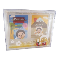 Monchhichi character photo frame water globe