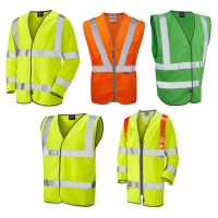 HIGH VISIBILITY STANDARD VESTS ASSORTED COLOURS & SIZES