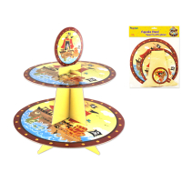 Pirate's Bounty 2 tier cupcake stand