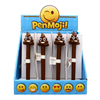 PEN EMOJI POO DESIGN