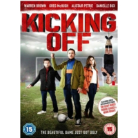 Kicking Off DVD with football theme