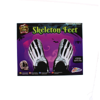 INFLATABLE SKELETON FEET FOR HALLOWEEN