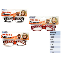 Rysons Stripe Down Reading Glasses with a contemporary design