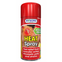 Rysons Warming Pain Relief Spray 150ml for muscles and joints