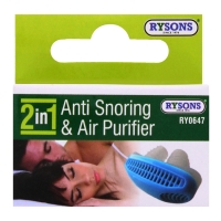Anti snoring device and air purifier combination