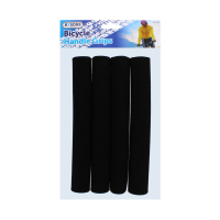 Rysons Bicycle Handlebar Grips Black 4 Piece Set