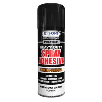 Rysons Heavy Duty Spray Adhesive 500ml in aerosol can