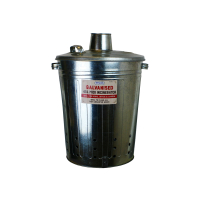 Rysons Galvanised Midi Incinerator 45L for waste disposal