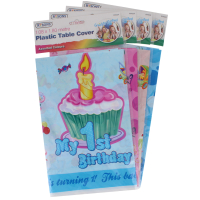 Plastic Table Cover 1.08 x 1.80m - Rysons