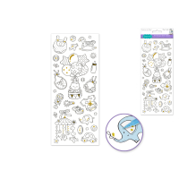 Art Therapy Glitter Stickers Baby Boy Theme