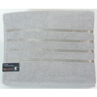 Satin Bath Towels Smoke Colour
