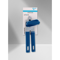 Heavy duty blue can opener stainless steel