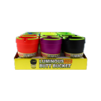 Glow In Dark Portable Ashtray Bucket Assorted