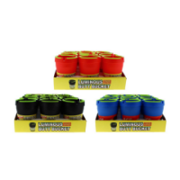 Glow in the dark ashtray bucket in solid colours