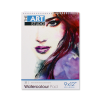 The Art Studio Watercolour Pad Nine By Twelve