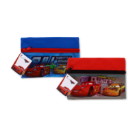 Cars 3 filled pencil pouch with stationery items