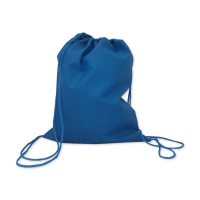 Light blue drawstring bag for sports and school
