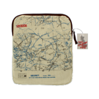 Protective Tablet Sleeve Trench Map Design