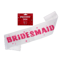 Bridesmaid Sash Wear It Be It