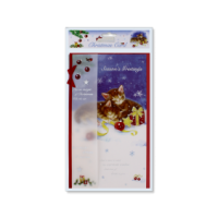 Christmas Card Seasons Greetings Traditional