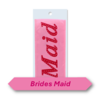 Elegant Bridesmaid Sash