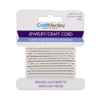 White jewellery and craft cord bulk pack