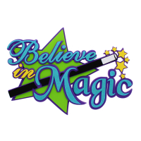 3D 'Believe In Magic' Foam Sign, 12 Inch